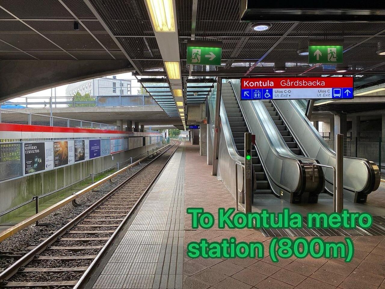 הלסינקי Modern Studio, Private Free Parking ,Near Metro מראה חיצוני תמונה
